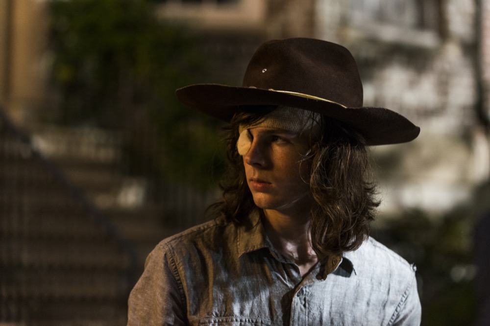 Chandler Riggs as Carl Grimes - The Walking Dead _ Season 8, Episode 8 - Photo Credit: Gene Page/AMC