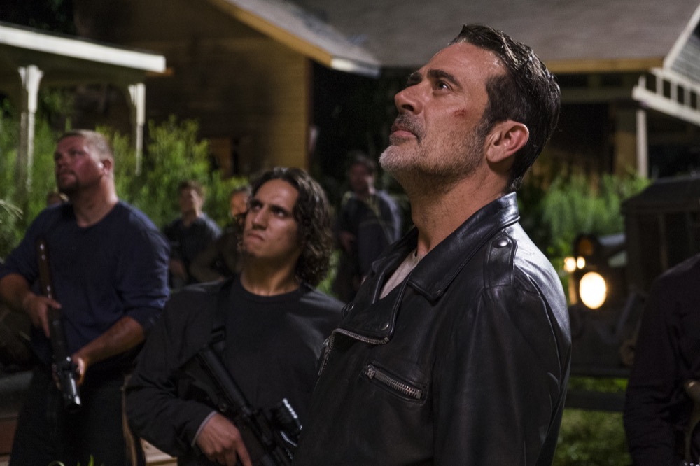 Jeffrey Dean Morgan as Negan, Saviors - The Walking Dead _ Season 8, Episode 8 - Photo Credit: Gene Page/AMC