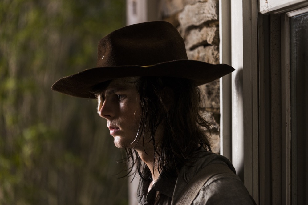 Chandler Riggs as Carl Grimes - The Walking Dead _ Season 8, Episode 8 - Photo Credit: Gene Page/AMC