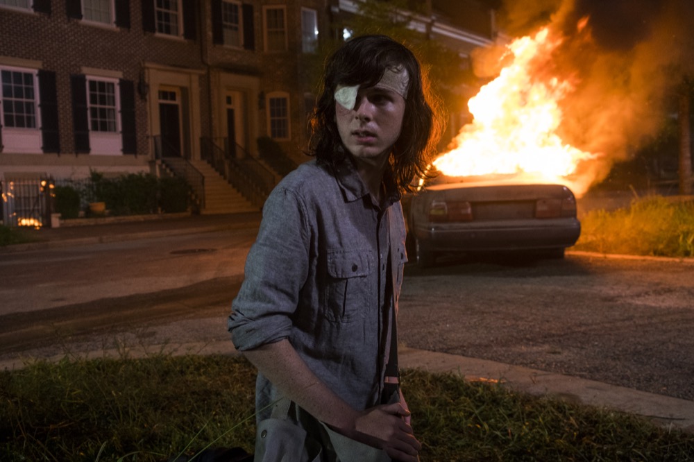 Chandler Riggs as Carl Grimes - The Walking Dead _ Season 8, Episode 8 - Photo Credit: Gene Page/AMC