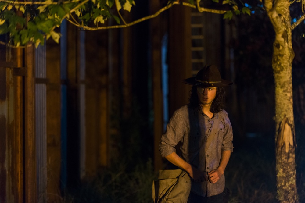 Chandler Riggs as Carl Grimes - The Walking Dead _ Season 8, Episode 8 - Photo Credit: Gene Page/AMC