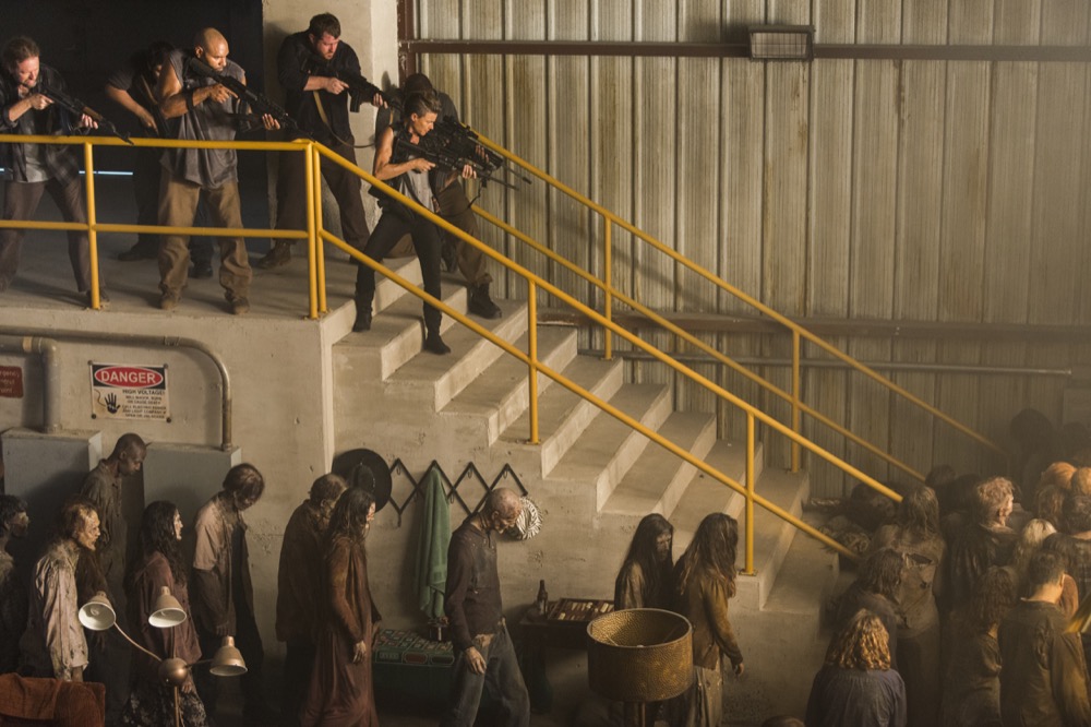Traci Dinwiddie as Regina - The Walking Dead _ Season 8, Episode 7 - Photo Credit: Gene Page/AMC