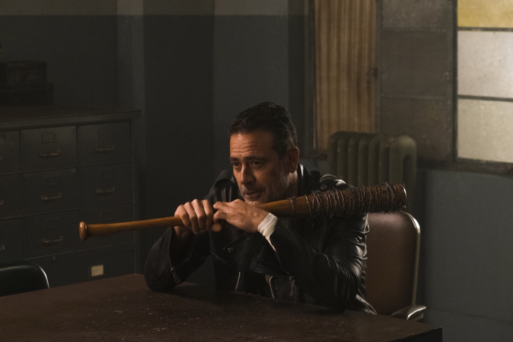 Jeffrey Dean Morgan as Negan - The Walking Dead _ Season 8, Episode 7 - Photo Credit: Gene Page/AMC