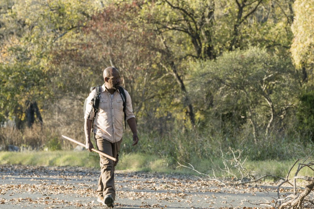 Lennie James as Morgan Jones - Fear the Walking Dead _ Season 4, Episode 1 - Photo Credit: Richard Foreman, Jr/AMC