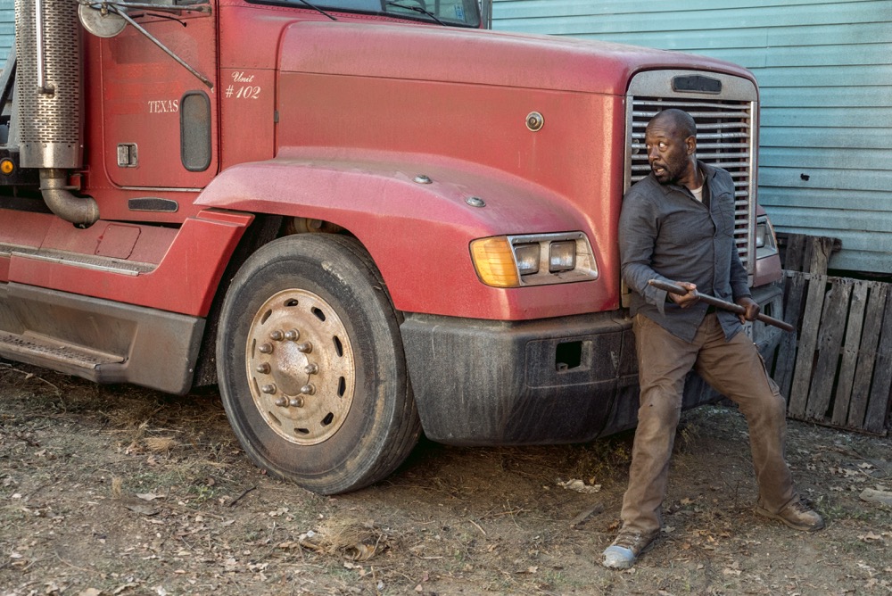 Lennie James as Morgan Jones - Fear the Walking Dead _ Season 4, Episode 1 - Photo Credit: Richard Foreman, Jr/AMC