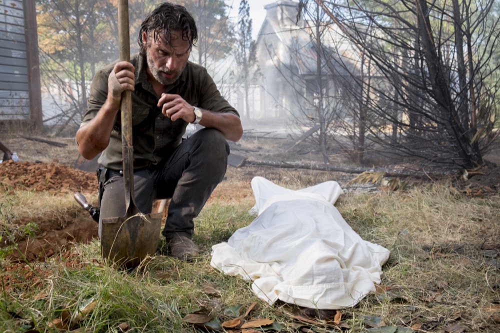 Andrew Lincoln as Rick Grimes - The Walking Dead _ Season 8, Episode 9 - Photo Credit: Gene Page/AMC