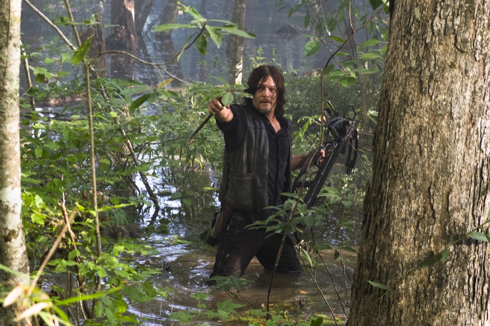 Norman Reedus as Daryl Dixon - The Walking Dead _ Season 8, Episode 11 - Photo Credit: Gene Page/AMC