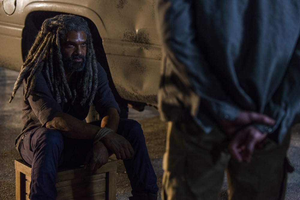 Khary Payton as Ezekiel - The Walking Dead _ Season 8, Episode 9 - Photo Credit: Gene Page/AMC