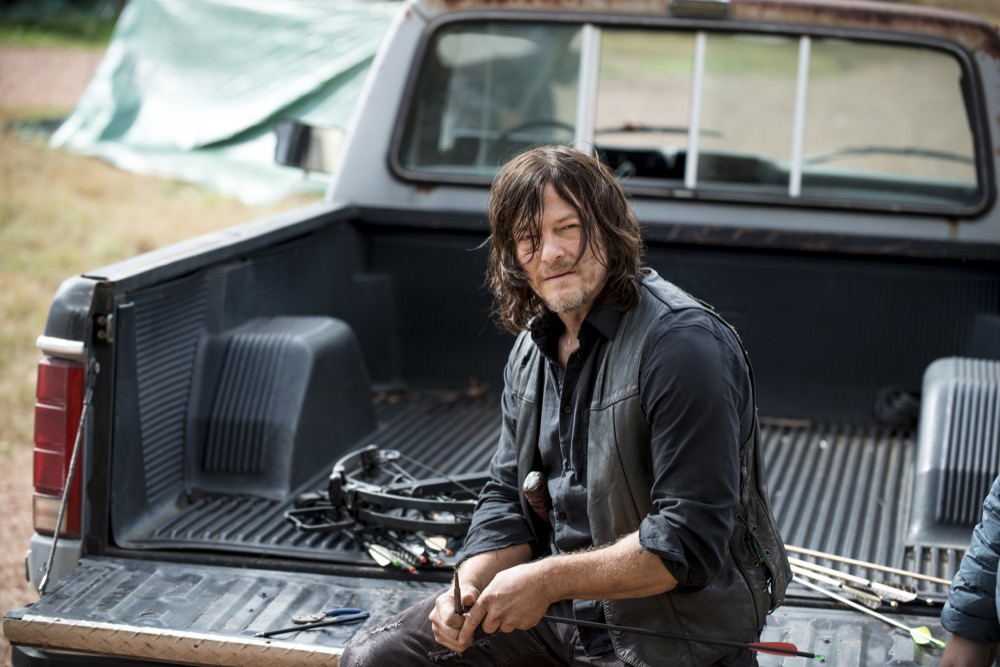 Norman Reedus as Daryl Dixon - The Walking Dead _ Season 8, Episode 14 - Photo Credit: Gene Page/AMC