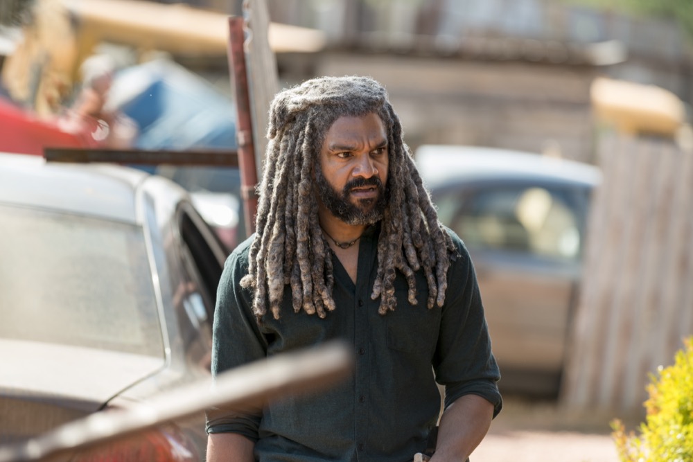 Khary Payton as Ezekiel - The Walking Dead _ Season 8, Episode 13 - Photo Credit: Gene Page/AMC