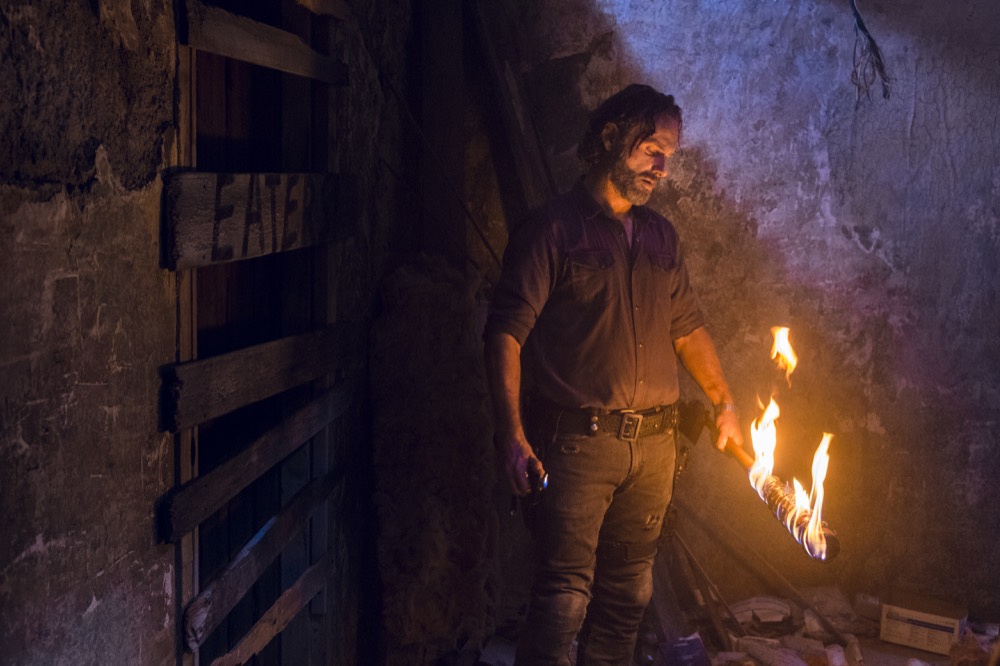 Andrew Lincoln as Rick Grimes - The Walking Dead _ Season 8, Episode 12 - Photo Credit: Gene Page/AMC