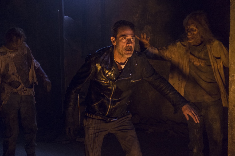 Jeffrey Dean Morgan as Negan - The Walking Dead _ Season 8, Episode 12 - Photo Credit: Gene Page/AMC