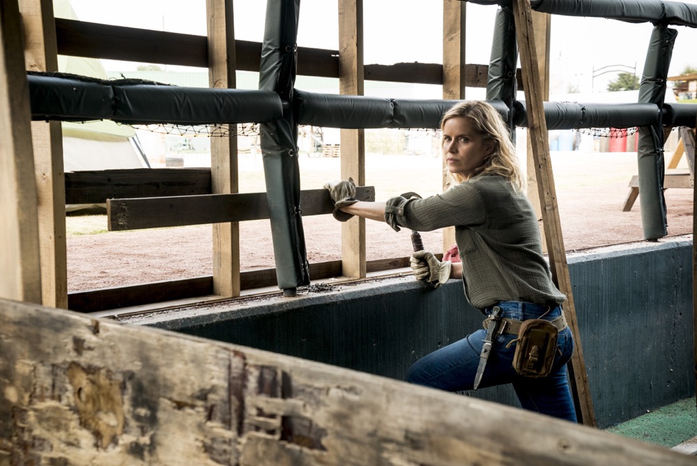 Kim Dickens as Madison Clark - Fear the Walking Dead _ Season 4, Episode 2 - Photo Credit: Richard Foreman, Jr/AMC