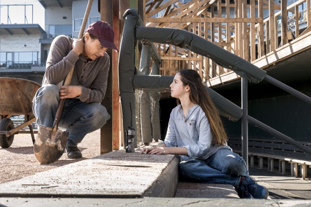 Frank Dillane as Nick Clark, Alexa Nisenson as Charlie - Fear the Walking Dead _ Season 4, Episode 2 - Photo Credit: Richard Foreman, Jr/AMC