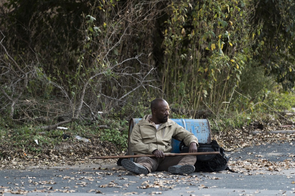 Lennie James as Morgan Jones - Fear the Walking Dead _ Season 4, Episode 1 - Photo Credit: Richard Foreman, Jr/AMC