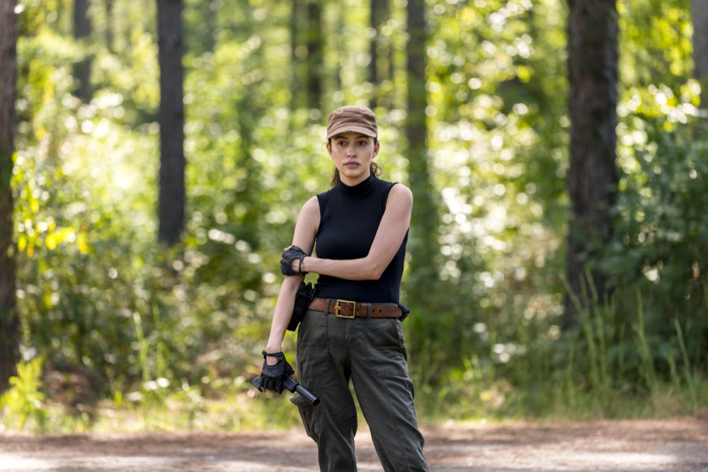 Christian Serratos as Rosita Espinosa - The Walking Dead _ Season 8, Episode 12 - Photo Credit: Gene Page/AMC