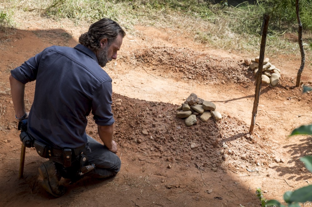 Andrew Lincoln as Rick Grimes - The Walking Dead _ Season 8, Episode 12 - Photo Credit: Gene Page/AMC