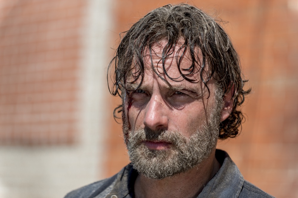 Andrew Lincoln as Rick Grimes - The Walking Dead _ Season 8, Episode 12 - Photo Credit: Gene Page/AMC