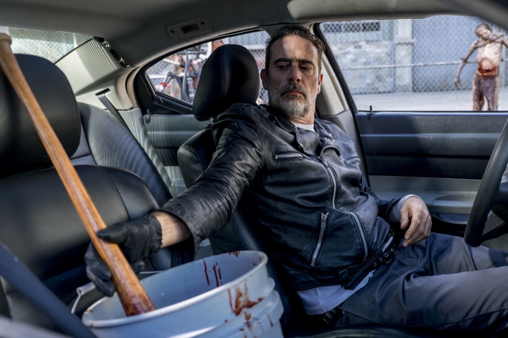 Jeffrey Dean Morgan as Negan - The Walking Dead _ Season 8, Episode 12 - Photo Credit: Gene Page/AMC