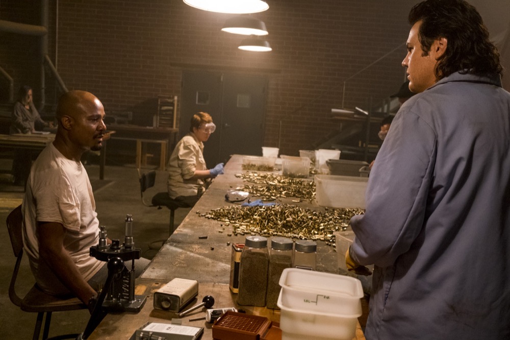 Seth Gilliam as Father Gabriel Stokes, Josh McDermitt as Dr. Eugene Porter - The Walking Dead _ Season 8, Episode 11 - Photo Credit: Gene Page/AMC