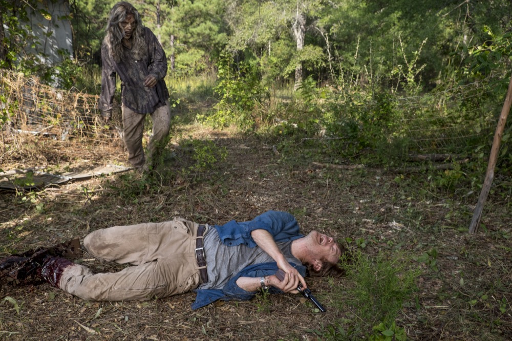 R. Keith Harris as Dr. Harlan Carson - The Walking Dead _ Season 8, Episode 11 - Photo Credit: Gene Page/AMC