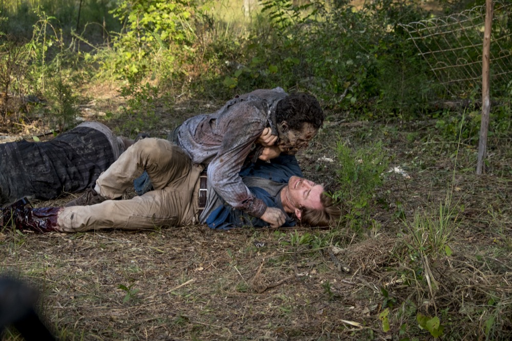 R. Keith Harris as Dr. Harlan Carson - The Walking Dead _ Season 8, Episode 11 - Photo Credit: Gene Page/AMC