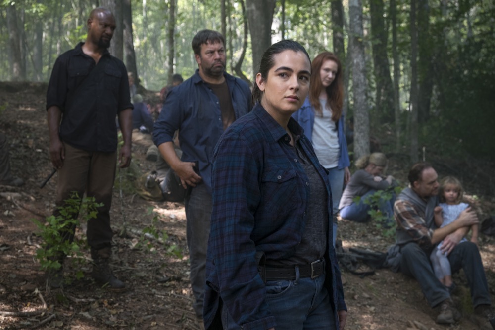 Alanna Masterson as Tara Chambler - The Walking Dead _ Season 8, Episode 11 - Photo Credit: Gene Page/AMC