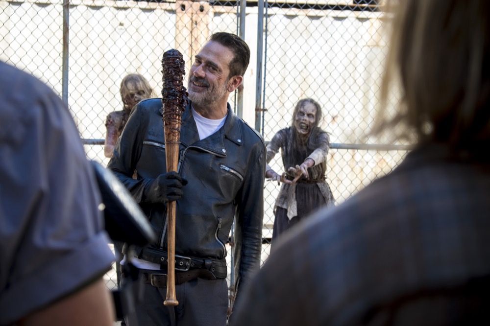 Jeffrey Dean Morgan as Negan - The Walking Dead _ Season 8, Episode 11 - Photo Credit: Gene Page/AMC