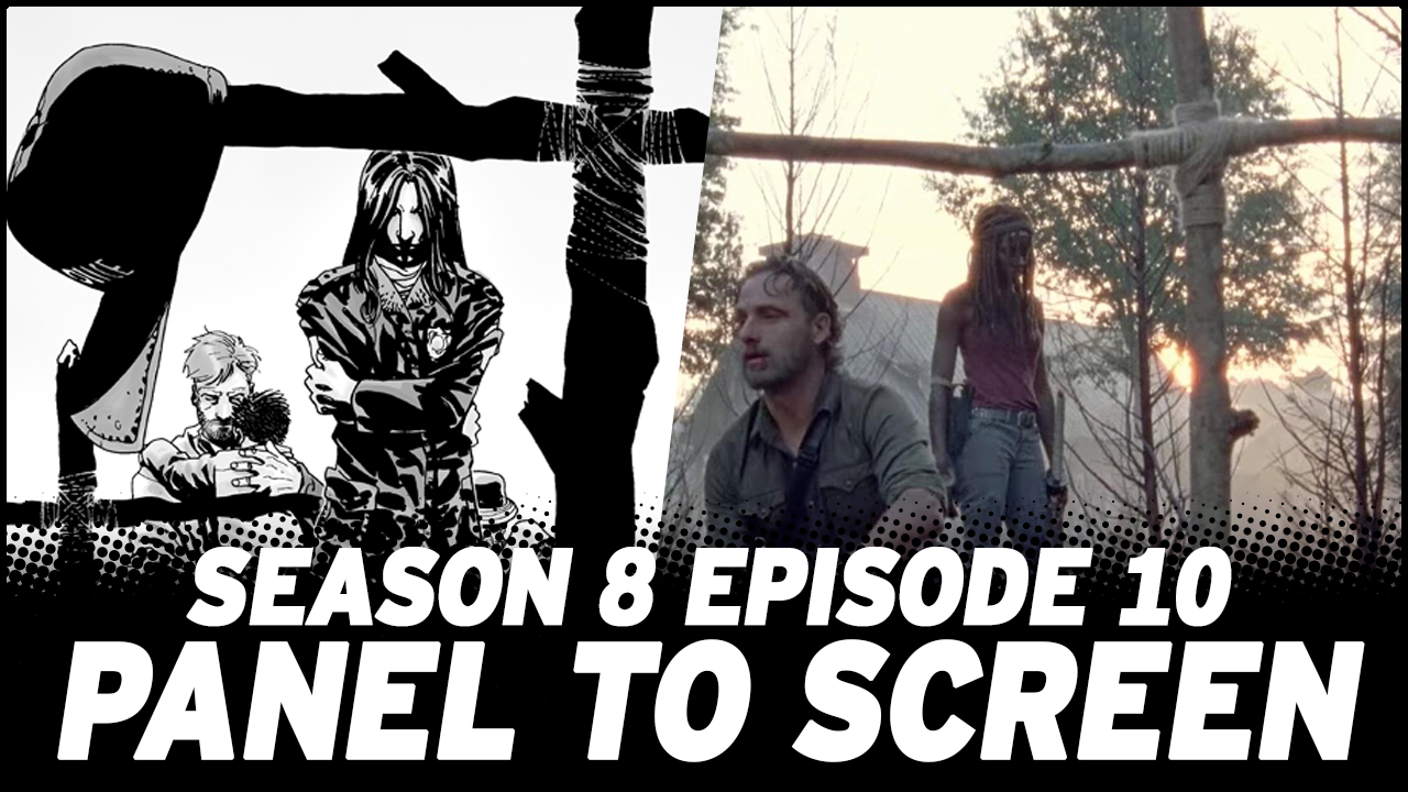 The Walking Dead Season 8 Episode 10 Panel To Screen