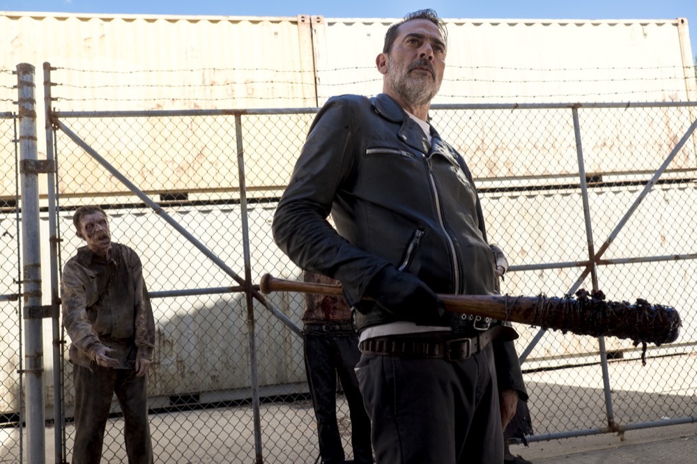 Jeffrey Dean Morgan as Negan - The Walking Dead _ Season 8, Episode 11 - Photo Credit: Gene Page/AMC