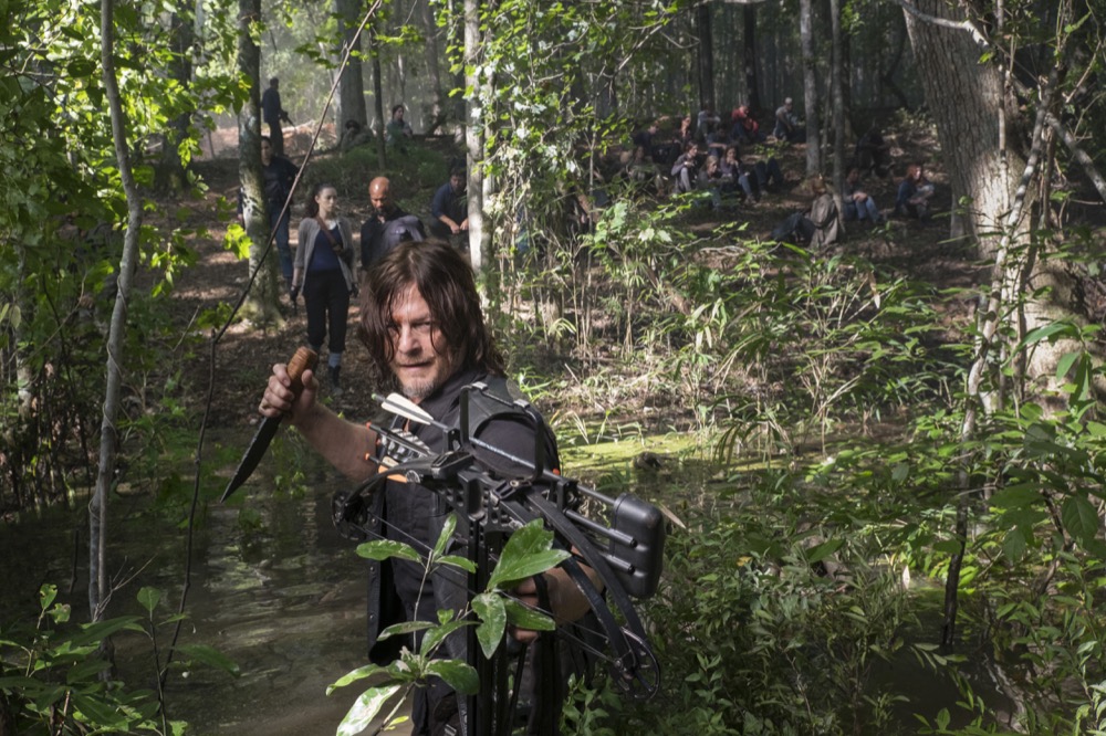 Norman Reedus as Daryl Dixon - The Walking Dead _ Season 8, Episode 11 - Photo Credit: Gene Page/AMC