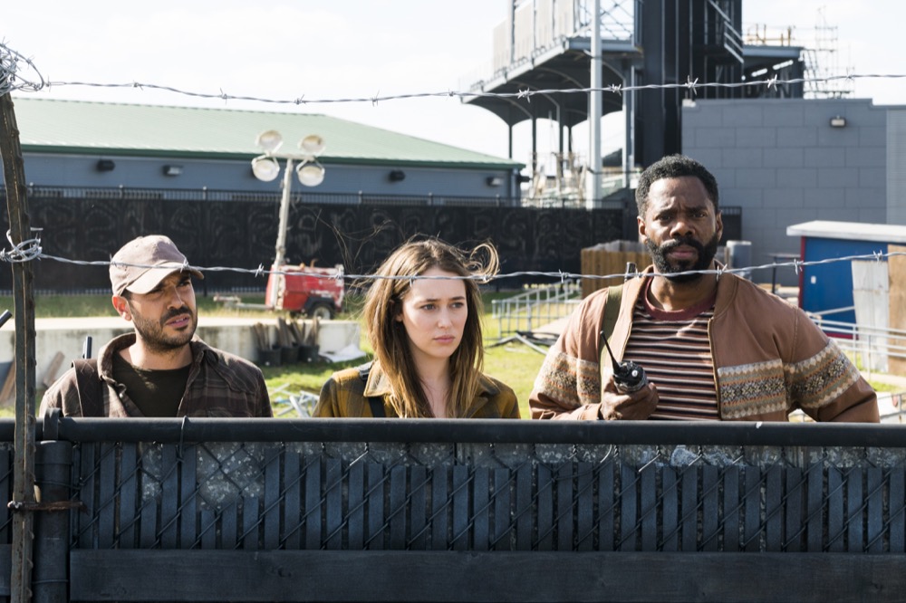 Sebastian Sozzi as Cole, Alycia Debnam-Carey as Alicia Clark, Colman Domingo as Victor Strand - Fear the Walking Dead _ Season 4, Episode 2 - Photo Credit: Richard Foreman, Jr/AMC