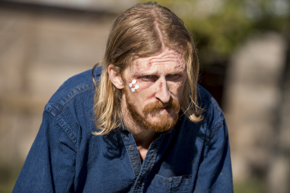 Austin Amelio as Dwight - The Walking Dead _ Season 8, Episode 16 - Photo Credit: Gene Page/AMC