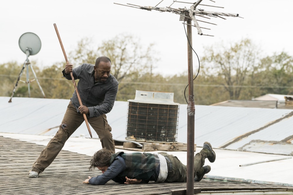 Lennie James as Morgan Jones - Fear the Walking Dead _ Season 4, Episode 1 - Photo Credit: Richard Foreman, Jr/AMC