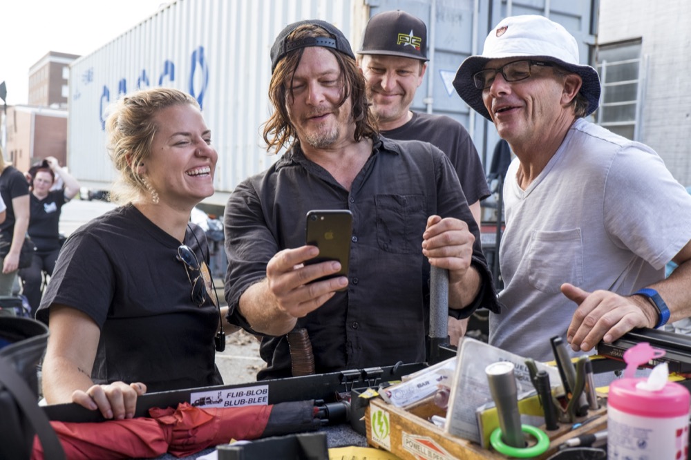 BTS, Norman Reedus as Daryl Dixon - The Walking Dead _ Season 8, Episode 15 - Photo Credit: Gene Page/AMC