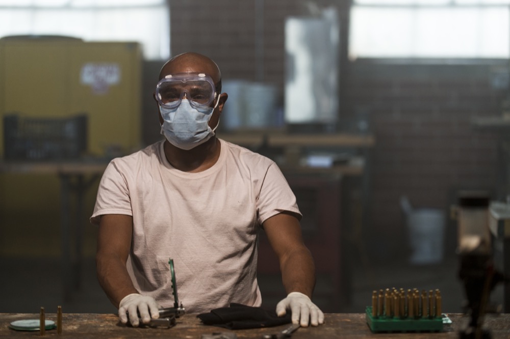 Seth Gilliam as Father Gabriel Stokes - The Walking Dead _ Season 8, Episode 15 - Photo Credit: Gene Page/AMC