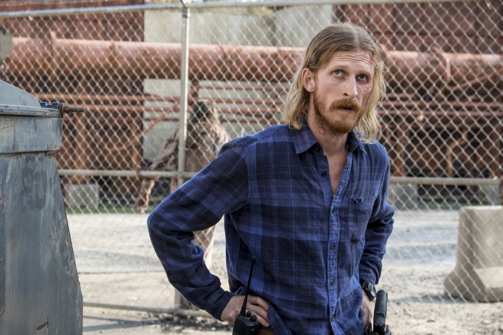 Austin Amelio as Dwight - The Walking Dead _ Season 8, Episode 15 - Photo Credit: Gene Page/AMC