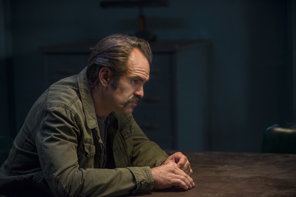 Steven Ogg as Simon - The Walking Dead _ Season 8, Episode 15 - Photo Credit: Gene Page/AMC