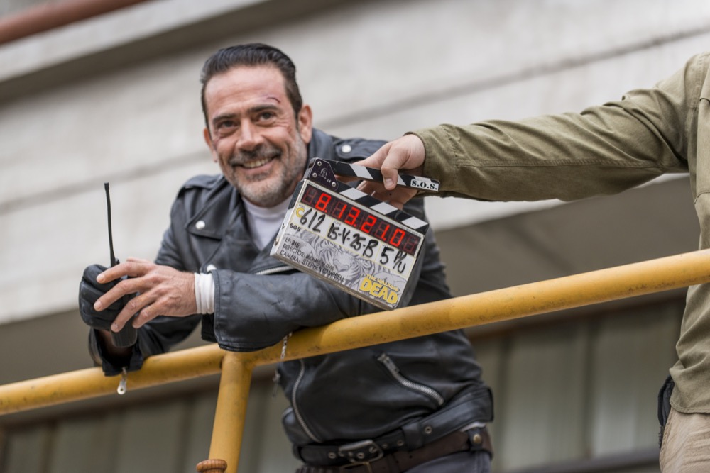 BTS, Jeffrey Dean Morgan as Negan - The Walking Dead _ Season 8, Episode 15 - Photo Credit: Gene Page/AMC