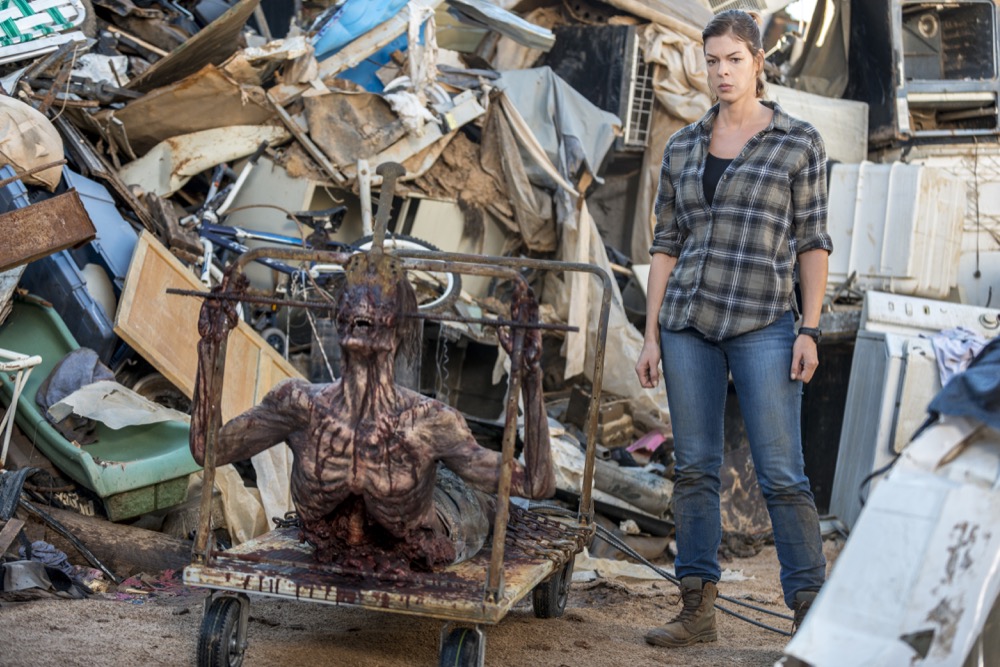 Pollyanna McIntosh as Jadis - The Walking Dead _ Season 8, Episode 14 - Photo Credit: Gene Page/AMC