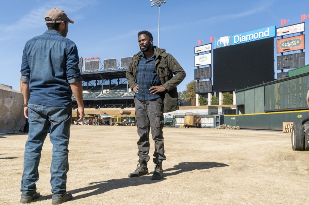 Sebastian Sozzi as Cole, Colman Domingo as Victor Strand - Fear the Walking Dead _ Season 4, Episode 6 - Photo Credit: Richard Foreman, Jr/AMC