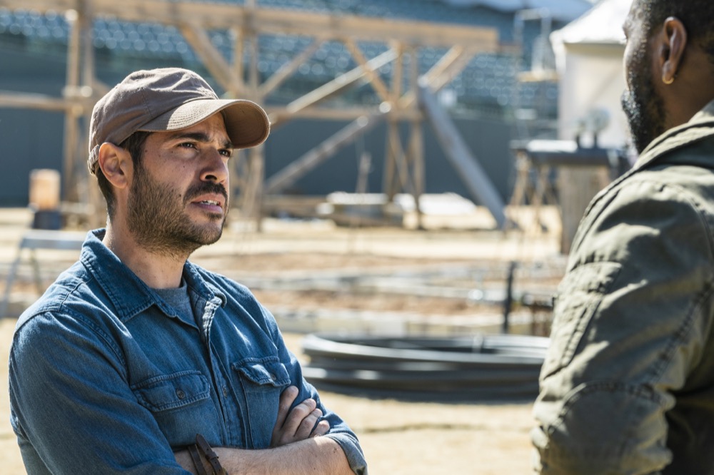 Sebastian Sozzi as Cole, Colman Domingo as Victor Strand - Fear the Walking Dead _ Season 4, Episode 6 - Photo Credit: Richard Foreman, Jr/AMC