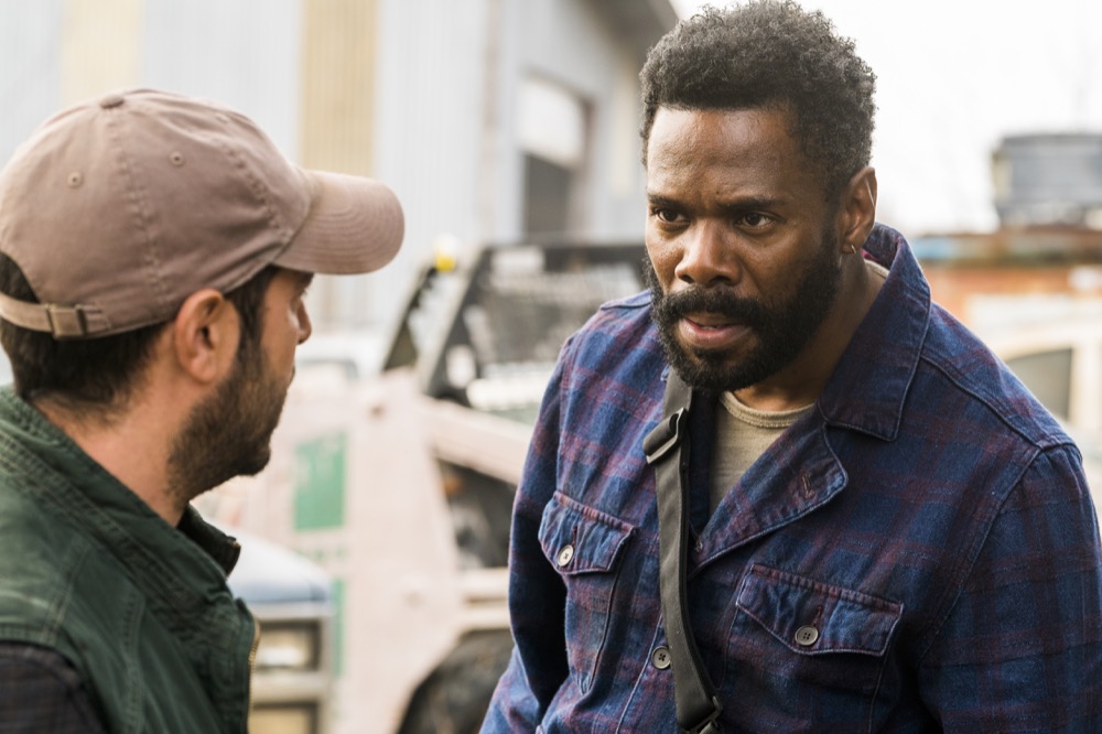 Sebastian Sozzi as Cole, Colman Domingo as Victor Strand - Fear the Walking Dead _ Season 4, Episode 4 - Photo Credit: Richard Foreman, Jr/AMC