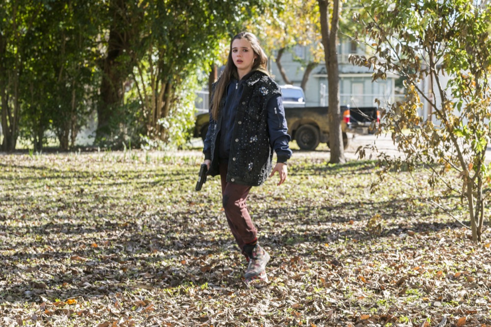Alexa Nisenson as Charlie - Fear the Walking Dead _ Season 4, Episode 3 - Photo Credit: Richard Foreman, Jr/AMC