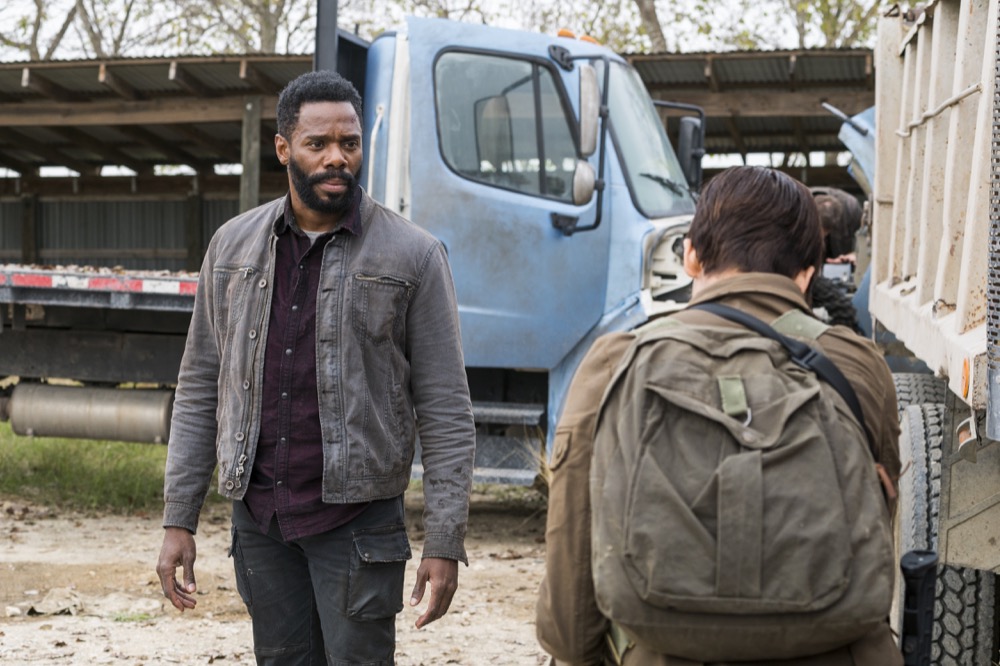 Maggie Grace as Althea, Colman Domingo as Victor Strand - Fear the Walking Dead _ Season 4, Episode 3 - Photo Credit: Richard Foreman, Jr/AMC