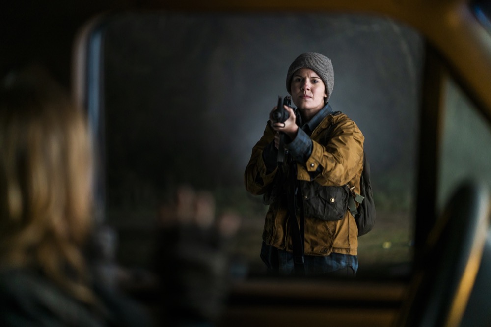 Kim Dickens as Madison Clark, Maggie Grace as Althea - Fear the Walking Dead _ Season 4, Episode 8 - Photo Credit: Richard Foreman, Jr/AMC
