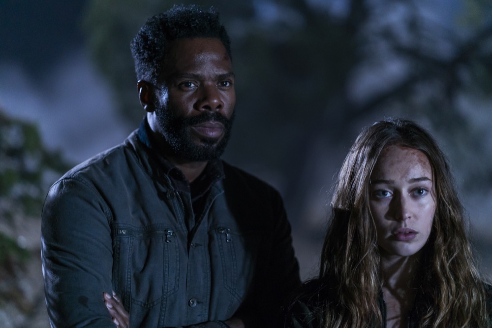 Colman Domingo as Victor Strand, Alycia Debnam-Carey as Alicia Clark - Fear the Walking Dead _ Season 4, Episode 8 - Photo Credit: Richard Foreman, Jr/AMC