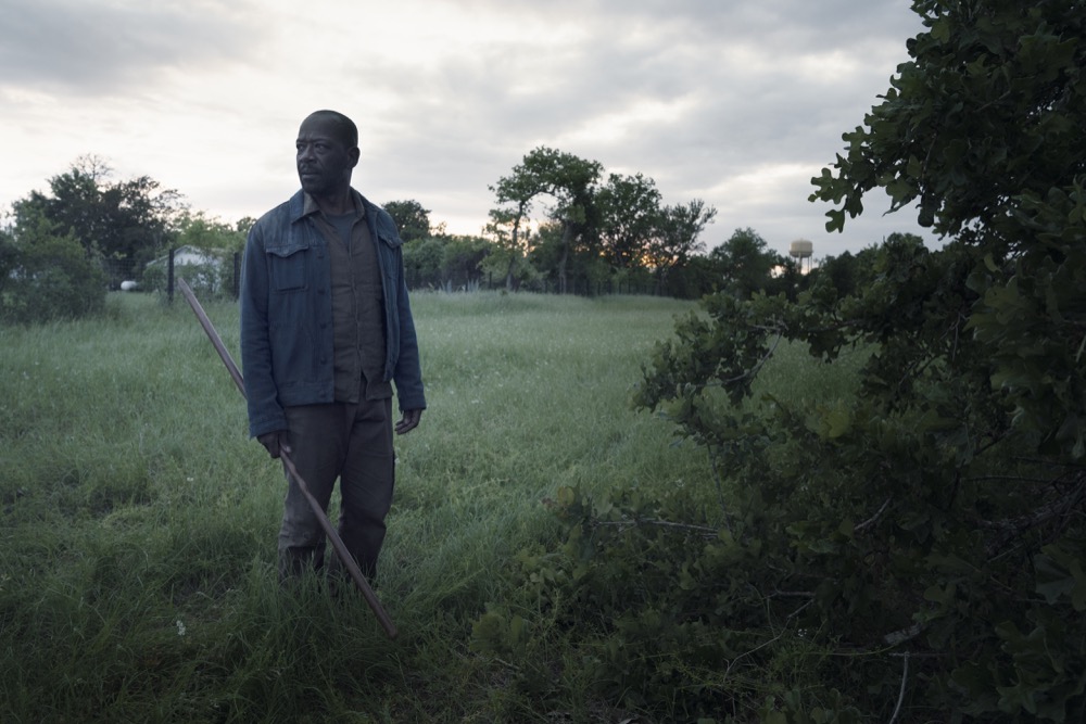 Lennie James as Morgan Jones - Fear the Walking Dead _ Season 4, Episode 12 - Photo Credit: Ryan Green/AMC