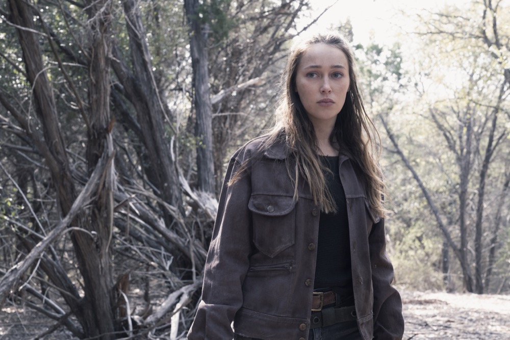 Alycia Debnam-Carey as Alicia Clark - Fear the Walking Dead _ Season 4, Episode 9 - Photo Credit: Ryan Green/AMC