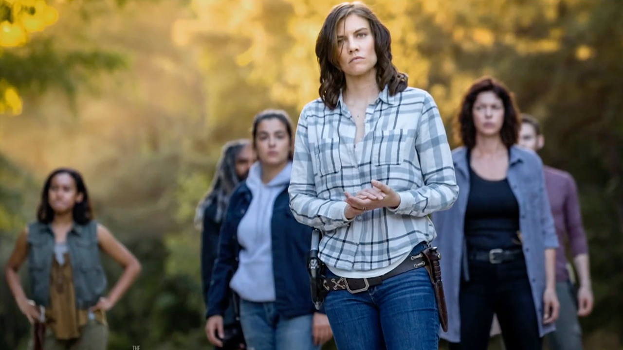 Even though Lauren Cohan will leave the show sometime during the first half...